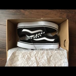 Vans! Size 12 in toddler size.